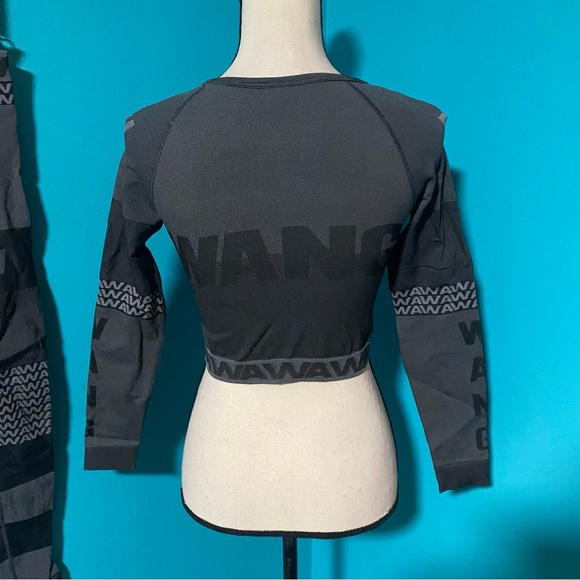 Alexander Wang X H&M XS Crop Top Legging Wang Set with Bandage Bra - Picture 4 of 11